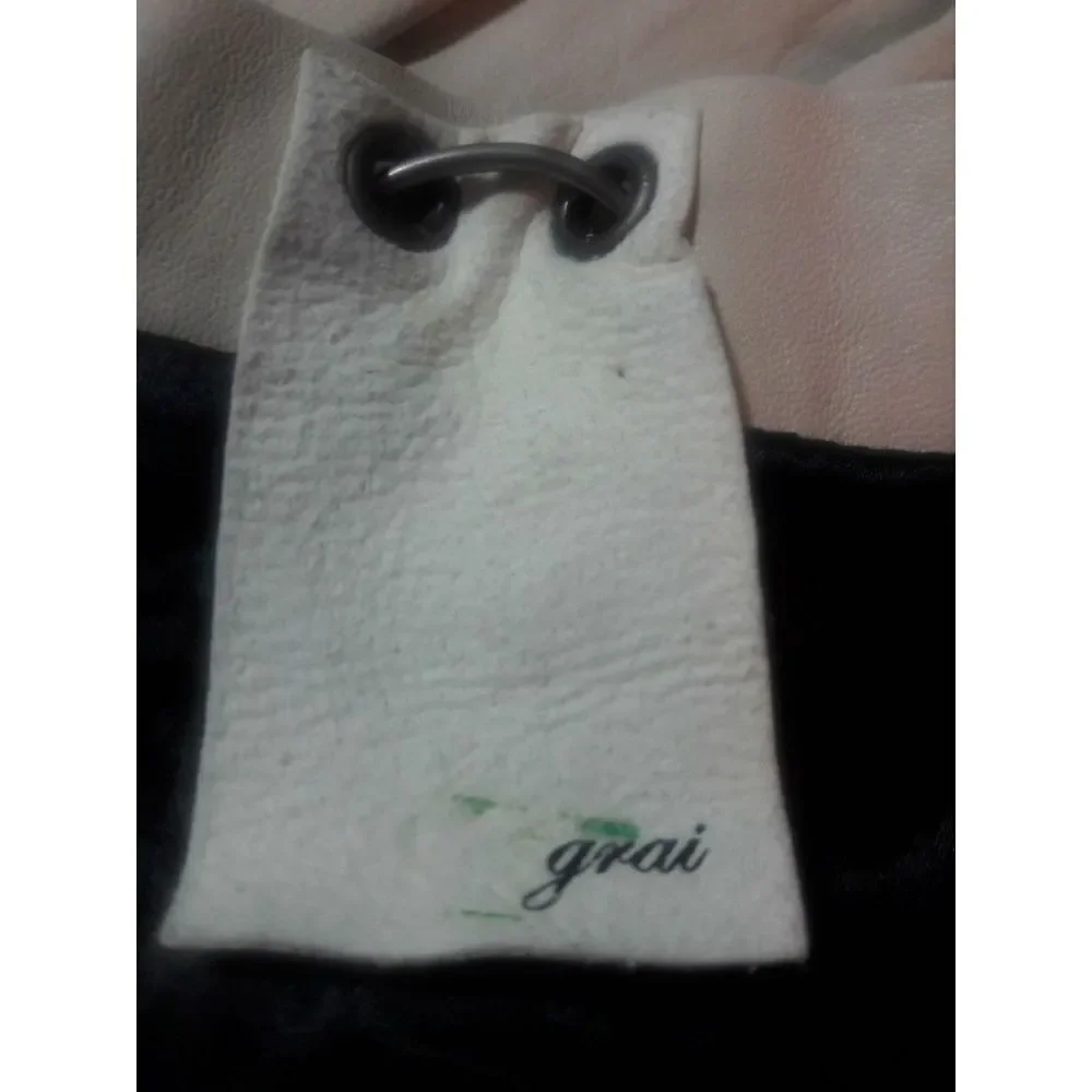 ‎Grai Leather Dress Beige Nude Size Small